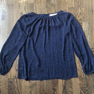 LOFT animal print top